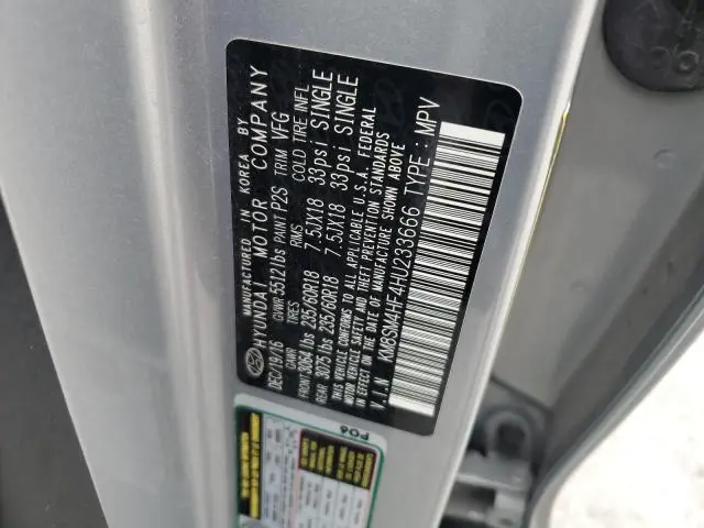 2017 HYUNDAI SANTA FE SE  