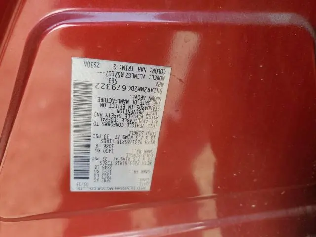 2013 NISSAN PATHFINDER S