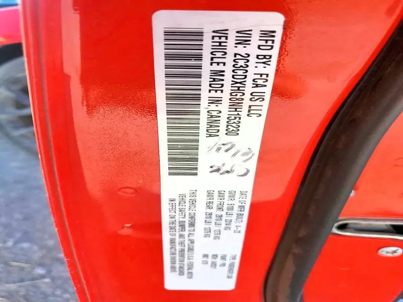 2022 DODGE CHARGER GT  