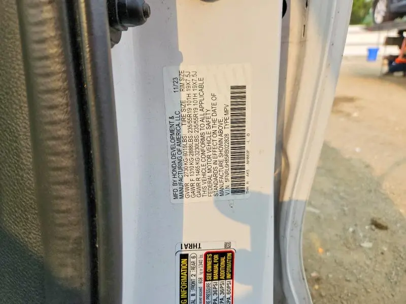 2024 HONDA ODYSSEY TOURING  