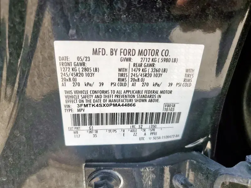 2023 FORD MUSTANG MACH-E GT  
