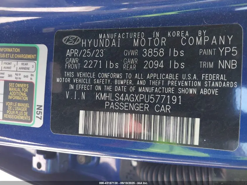 2023 HYUNDAI ELANTRA SEL