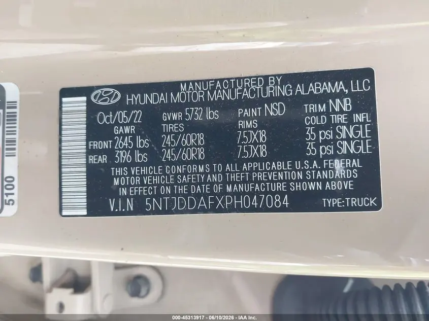 2023 HYUNDAI SANTA CRUZ SEL PREMIUM