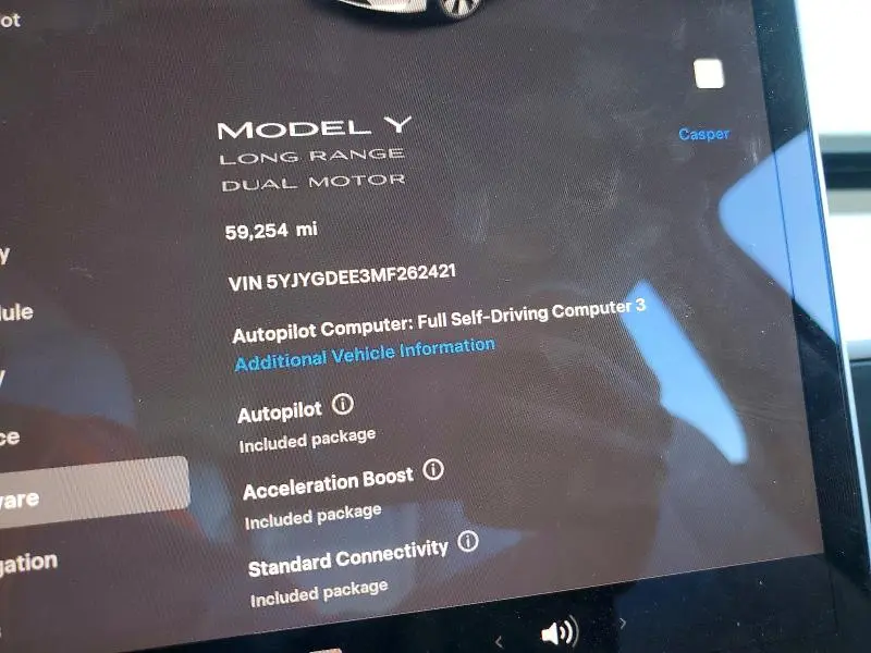2021 TESLA MODEL Y   
