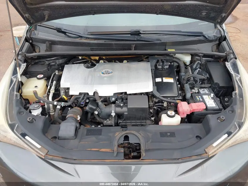 2017 TOYOTA PRIUS FOUR/FOUR TOURING/ONE/THREE/THREE TOURING/TWO/TWO ECO