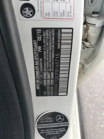 2015 MERCEDES-BENZ E 63 AMG-S  