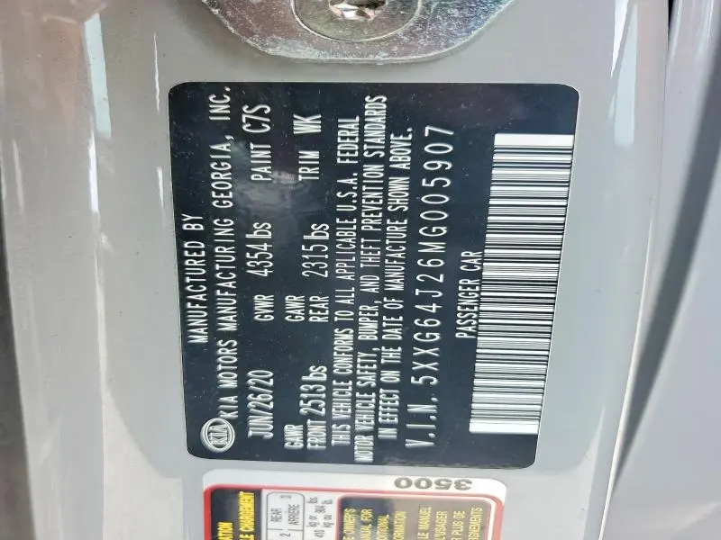 2021 KIA K5 GT LINE  