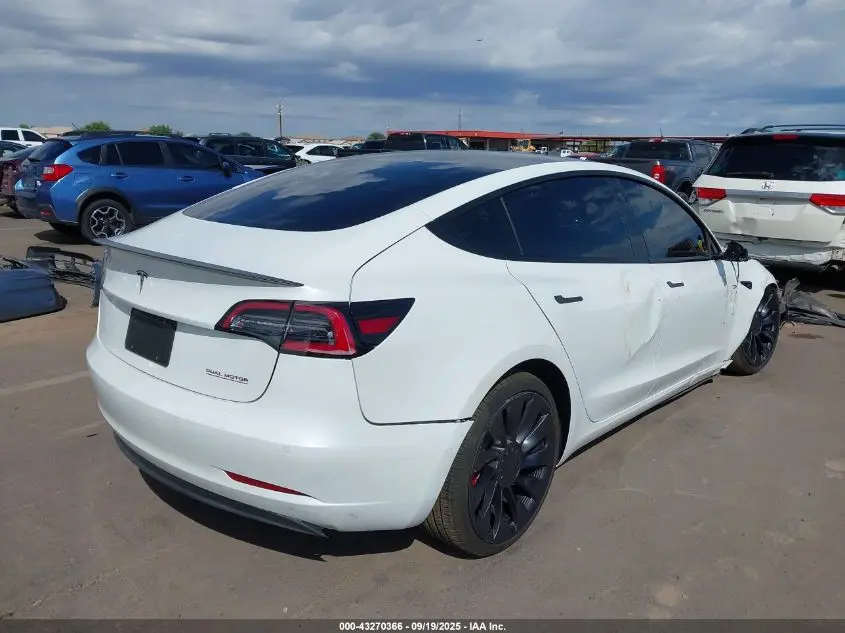2022 TESLA MODEL 3 PERFORMANCE DUAL MOTOR ALL-WHEEL DRIVE