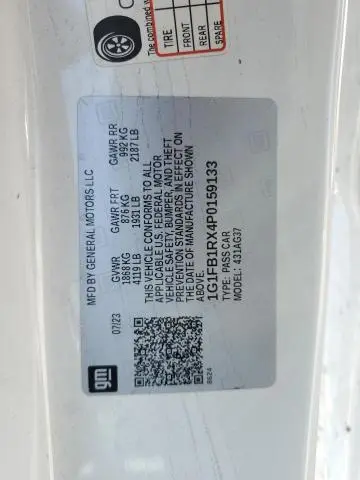 2023 CHEVROLET CAMARO LS  