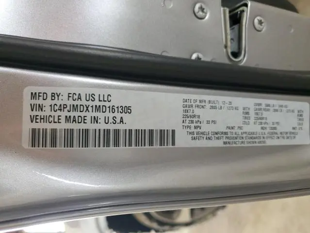 2021 JEEP CHEROKEE LIMITED