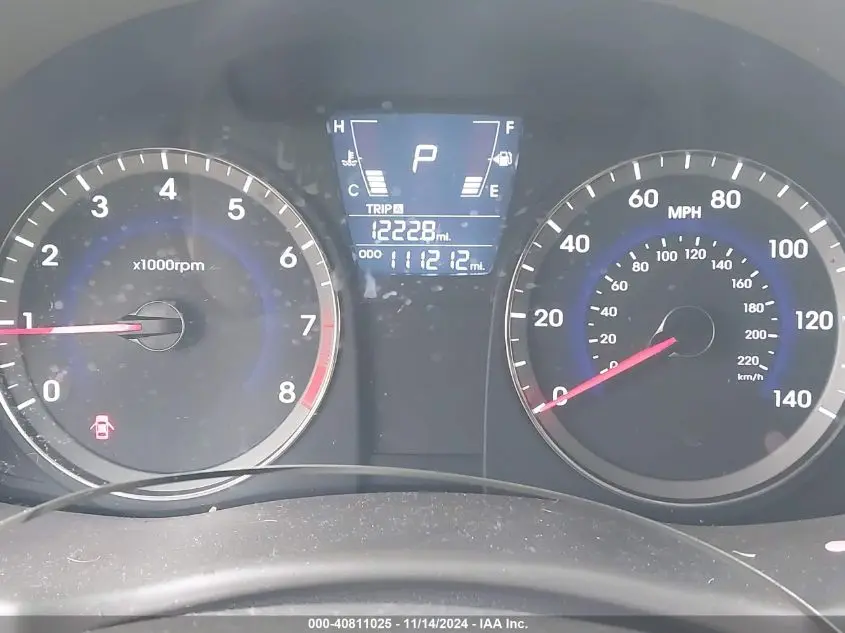 2013 HYUNDAI ACCENT GLS