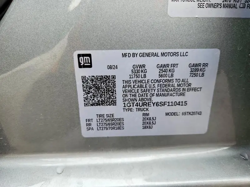 2025 GMC SIERRA K2500 DENALI  