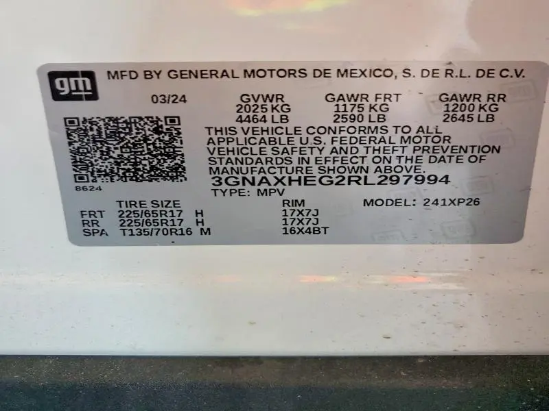 2024 CHEVROLET EQUINOX LS  