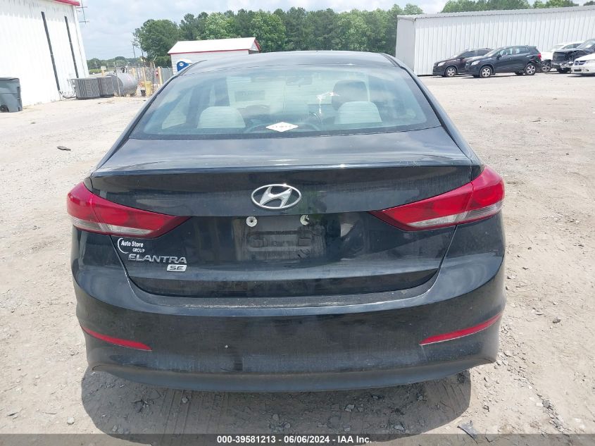 2018 HYUNDAI ELANTRA SE