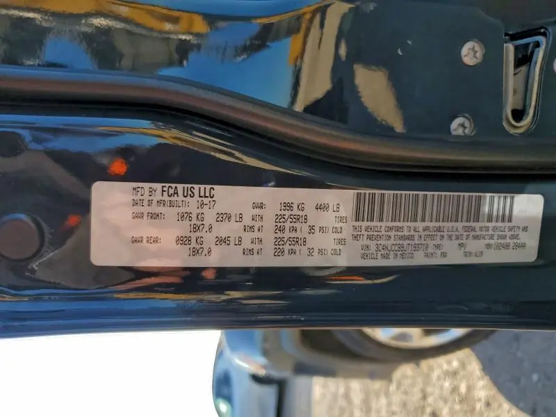 2018 JEEP COMPASS LIMITED  