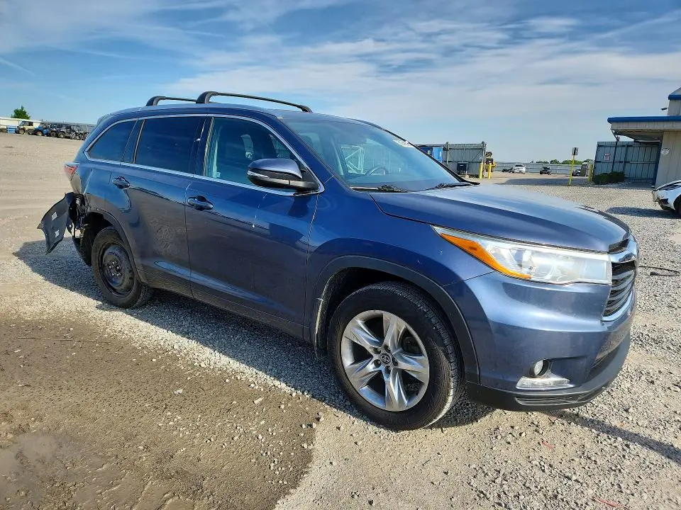 2016 TOYOTA HIGHLANDER LIMITED PLATINUM  