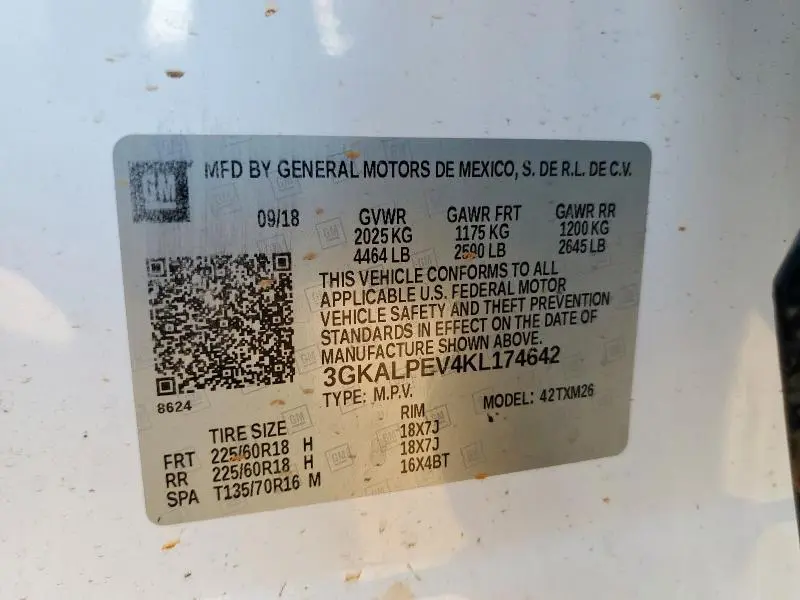 2019 GMC TERRAIN SLT  