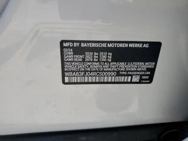 2024 BMW 540 XI  