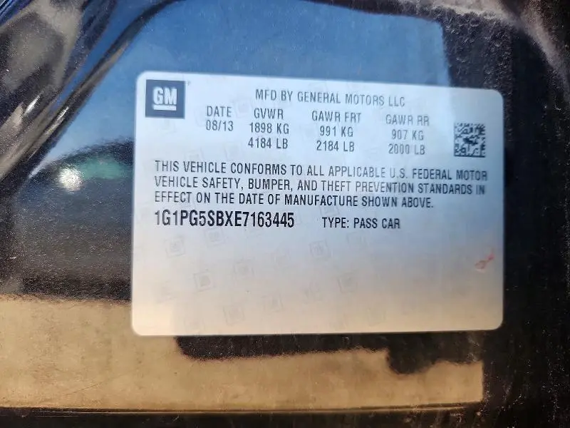2014 CHEVROLET CRUZE LTZ  
