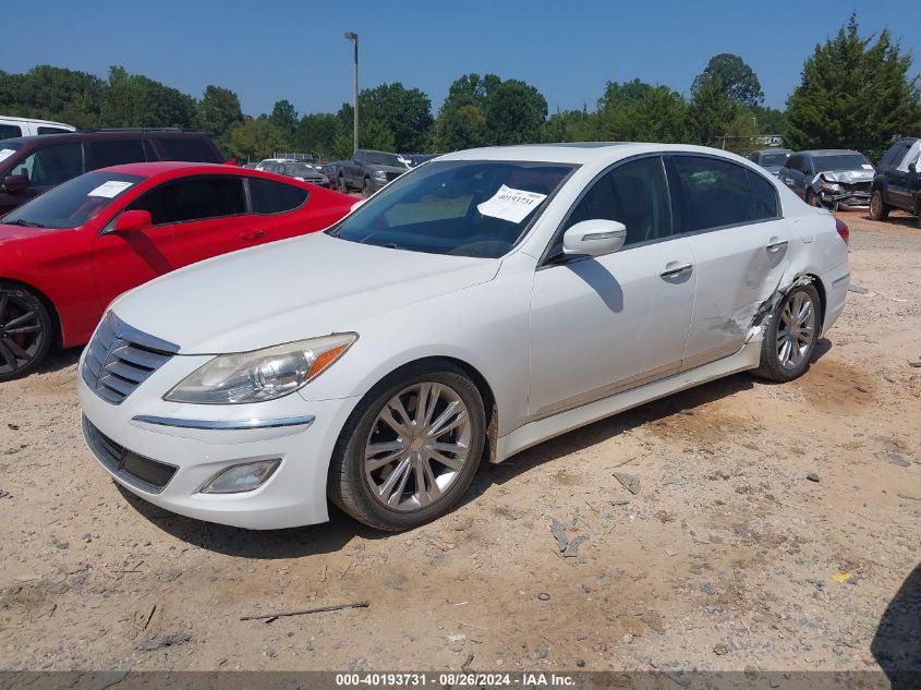 2012 HYUNDAI GENESIS 4.6