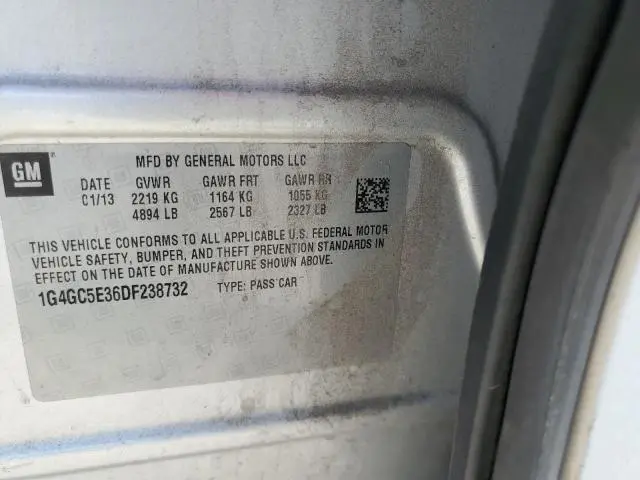 2013 BUICK LACROSSE   