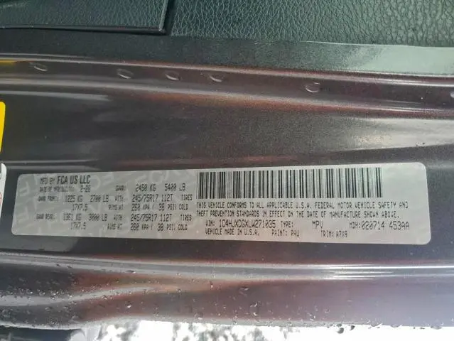 2020 JEEP WRANGLER UNLIMITED SPORT  