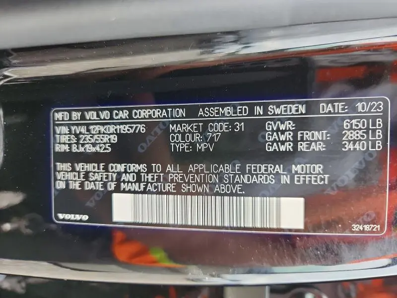 2024 VOLVO XC90 CORE  