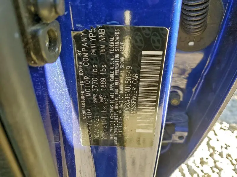 2022 HYUNDAI VENUE SEL  