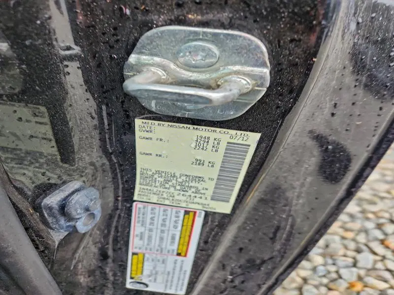 2012 NISSAN ALTIMA S  