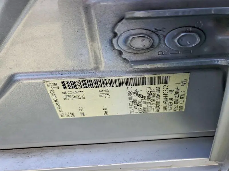 2010 NISSAN ALTIMA 2.5  