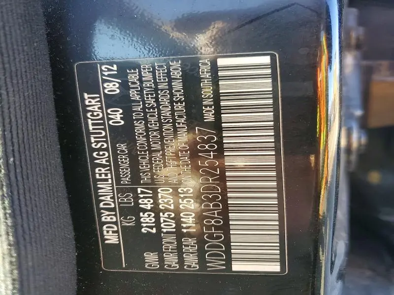 2013 MERCEDES-BENZ C 300 4MATIC  