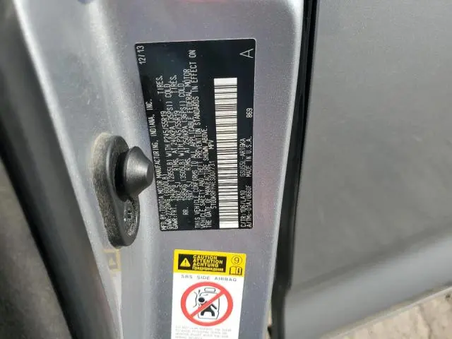 2014 TOYOTA HIGHLANDER LIMITED  