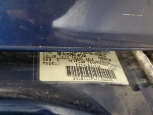 2012 NISSAN VERSA S  