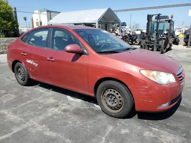 2010 HYUNDAI ELANTRA BLUE  