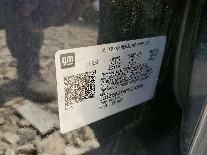 2023 CHEVROLET MALIBU LT  