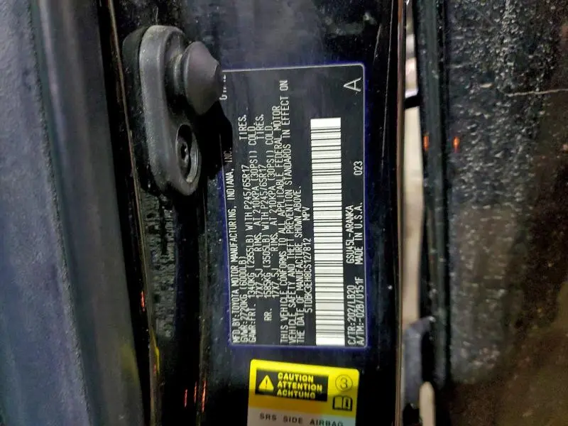 2012 TOYOTA HIGHLANDER BASE  