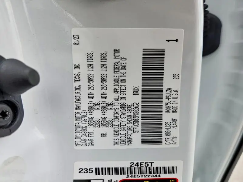 2023 TOYOTA TUNDRA CREWMAX CAPSTONE  