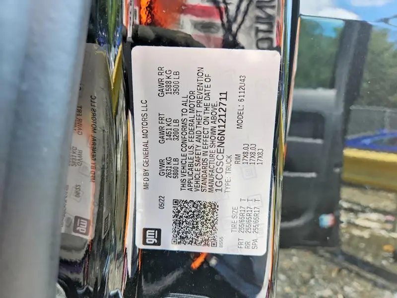 2022 CHEVROLET COLORADO LT  