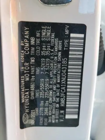 2022 HYUNDAI TUCSON SEL CONVENIENCE  