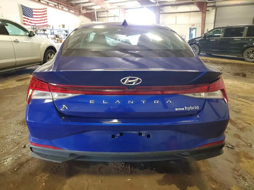 2023 HYUNDAI ELANTRA BLUE  