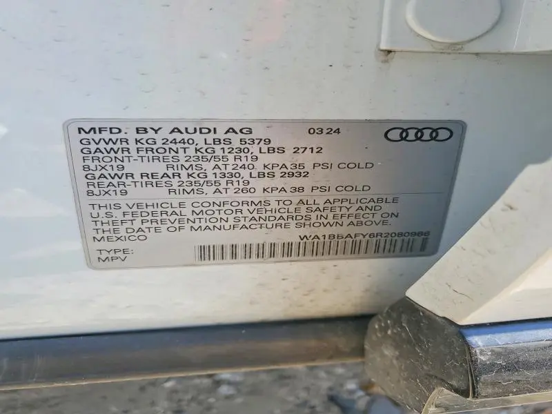 2024 AUDI Q5 PREMIUM PLUS 40  