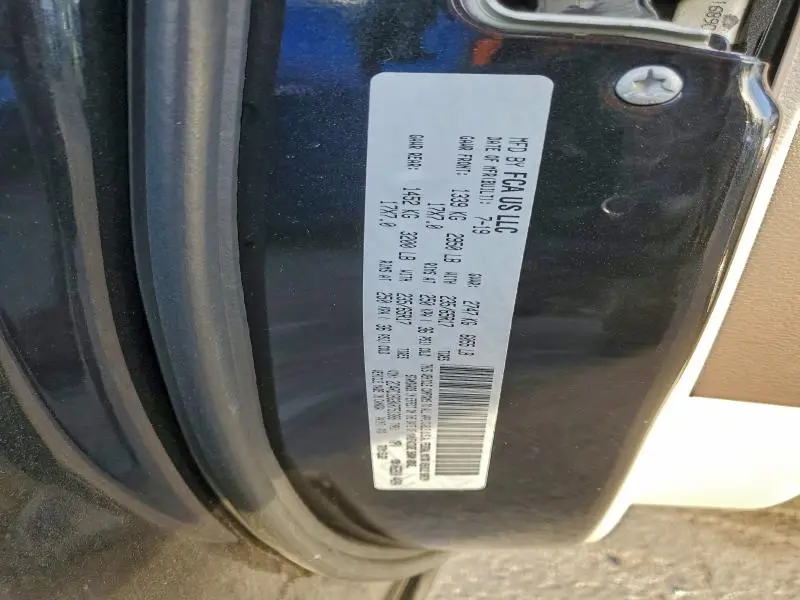 2019 CHRYSLER PACIFICA TOURING L  