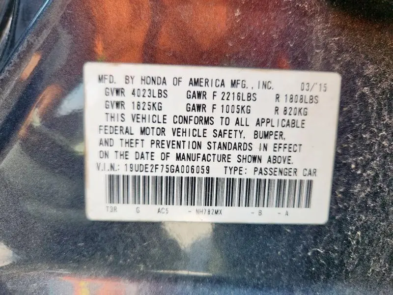 2016 ACURA ILX PREMIUM  