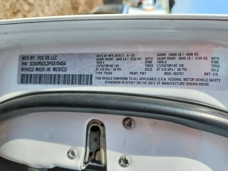 2023 RAM 2500 BIG HORN  