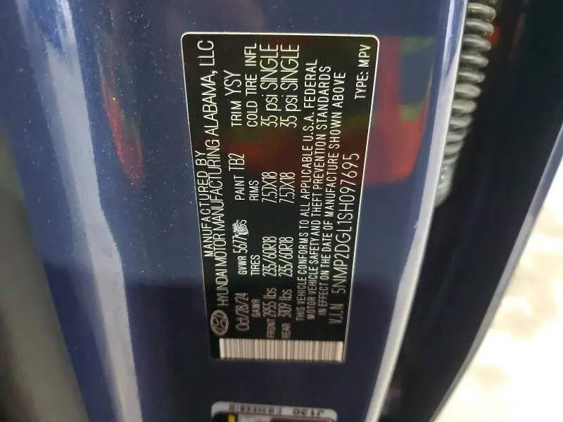 2025 HYUNDAI SANTA FE SEL  