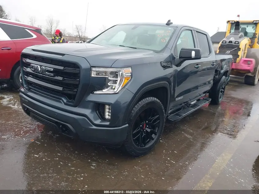 2022 GMC SIERRA 1500 LIMITED 4WD  STANDARD BOX ELEVATION