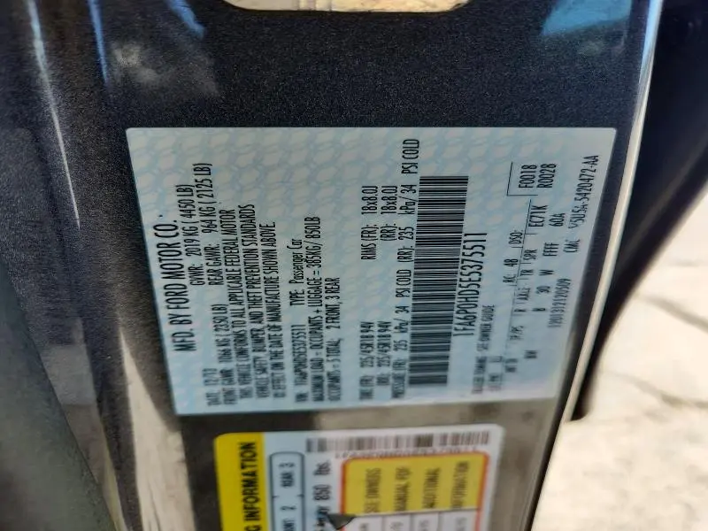 2014 FORD FUSION SE  