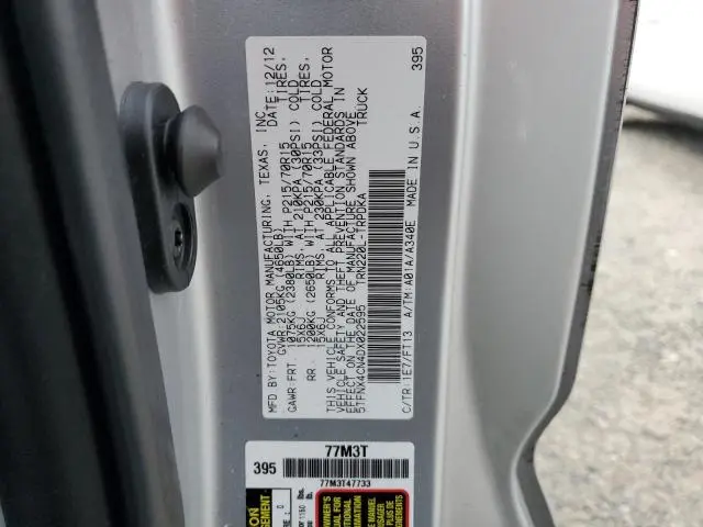 2013 TOYOTA TACOMA   
