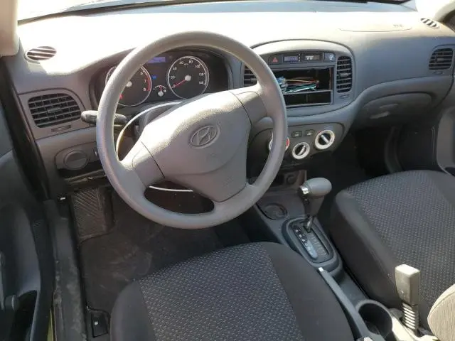 2010 HYUNDAI ACCENT BLUE