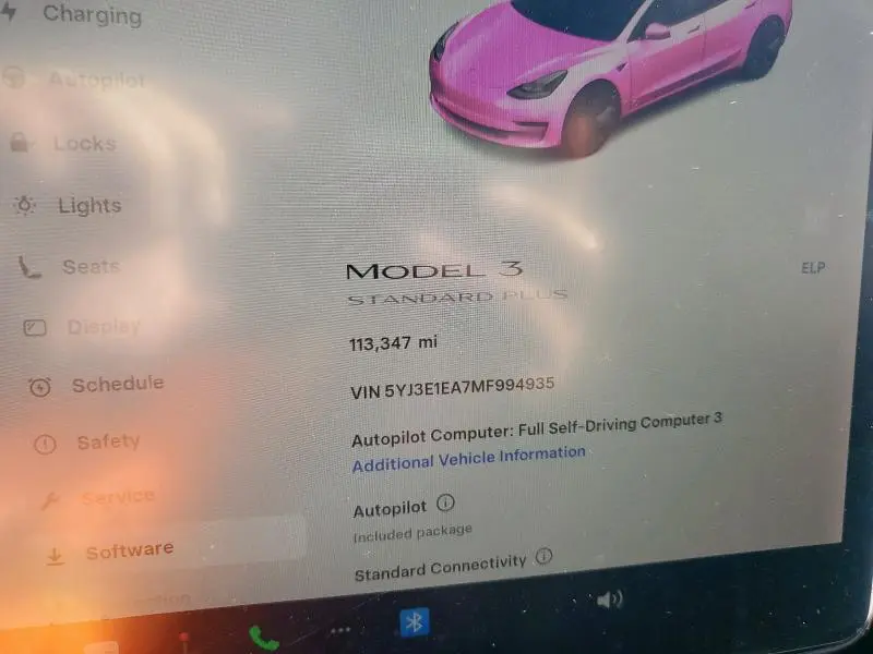 2021 TESLA MODEL 3   